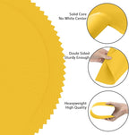 OcePor 100 Sheets Yellow Cardstock Paper, Colored Printer Paper 8.5 x 11, Card Stock Thick Construction for Craft,Scrapbook，Office Printing, Invitations, Certificates，92 lb/250gsm
