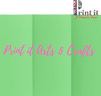 PrintIt Colors Multipurpose Paper, 20 lbs., 8.5" x 11", 500 Sheets/Ream – Premium Colored Copy Paper for Printing, School, and Office Use (Green)