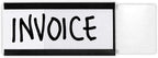 SmartSign Magnetic 'C' Channel Card Holders for Metal Racks and Shelves | 1" x 2" Pack of 25