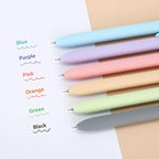 FIOVER Colored Pens, 12 Pack Colorful Gel Pens, Quick-Dry 0.7mm Medium Point for Journaling, Note Taking, Doodling, Aesthetic Office School Supplies, Gifts for Women Men(12PCS Multiple Colors)