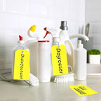 500 Pieces Plastic Shipping Tags with Wire Waterproof Hang Tags Heavy Duty Labeling Tags with String Wires Tags Labels Labeling Tags Stacking Tags for Equipment Car Parts (Yellow, 3x6)