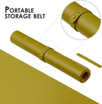 Large Cork Desk Mat - 47.2"x 17" Desk Pad for Office and Home - Ideal for Large Mouse Pad and Desk Mats on Top of Desks(Olive Green)