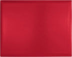 GraduationMall 8.5"x11" Smooth Padded Diploma Cover Certificate Holder Red,12-Packs