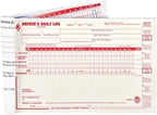 ELD Backup Driver Log Book 5-pk. with Detailed Driver Vehicle Inspection Report & Daily Recap - Book Format, 2-Ply Carbonless, 8.5" x 5.5", 10 Sets of Forms Per Book - J. J. Keller & Associates