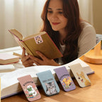 Magnetic Bookmark Clip Personalized for Readers, Custom Name Magnetic Page Marker for Books,Gifts for Book Lover, Animal Lover Teachers, Student, Women and Firends
