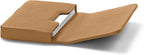 Leatherology Camel Full Grain Leather Business Card Case – Slim Professional Card Holder with Magnetic Closure | Fits 20 Business or 9 Credit Cards