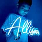 Custom Neon Name Sign Personalized for Boy Room Decor, Customizable Led Name Sign for Wall Decor, Customized Neon Name Sign for Wedding Decorations, Bedroom, Birthday Party Bar, DecoBrilliand, 12''-45''