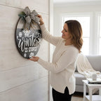 Wood front door sign Wood sign Home decor Welcome sign Sign for front door House warming gift Wedding gift (Winter is stupid2.0(UV092(A62) S004, 30" Width)
