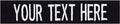 Custom Uniform Name Tapes Solid Colors. Made in The U.S.A. Ships Under 24 Hours. Black Webbing, 4 Inch Hook Fastener (Uniform Ready Fastener)