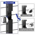BLIKA Upgraded 100 Pack Stainless Steel Black Protector Sleeves for 1/8" 5/32" or 3/16" Deck Cable Railing, for Metal Posts, T316 Marine Grade, Cable Railing Protector Sleeves, Cable Railing Post Kits