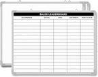 Lined Whiteboard Blank Grid Aluminum Frame Dry Erase Board Reusable Wall Mounted Board for Scheduling, to Do Lists Weekly Planning Home Work (24 x 18 Inch,Sales Ranking List)