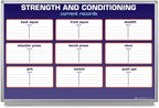 Strength and Conditioning Whiteboard 36" x 24"