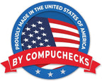 Compuchecks Check on Top Blank Check Paper - 250 Pack, Quick-Books & Laser Printer Compatible - Security Business Checks with Voucher - 8.5" x 11" Green Diamond