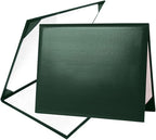Diploma Cover 8.5” x11” Diploma Holder of Graduation Leatherette Padded Certificate（Tent Style