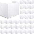 Zhehao 36 Pcs Privacy Boards for Student Desks Bright Colored Classroom Desk Divider Trifold Table Panel Privacy Folders Screen Partition for School Teacher Student Study Test Home
