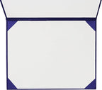 GraduationMall 8.5"x11" Smooth Padded Diploma Cover Certificate Holder Purple,6-Packs