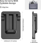 TriPro Tablet Stand -Portable Monitor Stand,4.72" Wide, Adjustable & Foldable, Super Sturdy,Tablet Holder for Desk Compatible with iPad/Tablets/Portable Monitor 7"-15.6"