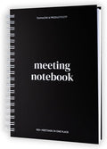 Lamare Meeting Notebook for Work Organization – Perfect Work Notebook for Note Taking, Meeting Planner and Office Supplies for Men & Women
