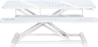 VIVO 36 inch Desk Converter, K Series, Height Adjustable Sit to Stand Riser, Dual Monitor and Laptop Workstation with Wide Keyboard Tray, White Dry Erase, DESK-V036KWE
