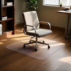 SOONAN Chair Mat for Hardwood Floor, 48" x 36" Clear Office Floor Mat, 0.08" Thickness Heavy Duty Computer&Desk Chair Mat,Floors Protector Chair Mats for Home & Office