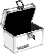 Vaultz Locking Index Card File, 3 x 5 Inches, White (VZ00174)