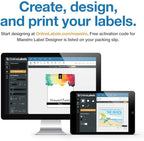 3 x 2 Rectangle Labels - Permanent, White Matte - Wax Melt, Soap, Address Labels - Pack of 100 Labels, 10 Sheets - Inkjet/Laser Printers - Online Labels