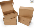 PHAREGE 9x6x3 inch Shipping Boxes 6 Pack Brown, Tab Lock Tuck Top Mailer Boxes for Packaging Small Business, Medium Cardboard Gift Boxes for Wrapping Mailing Present