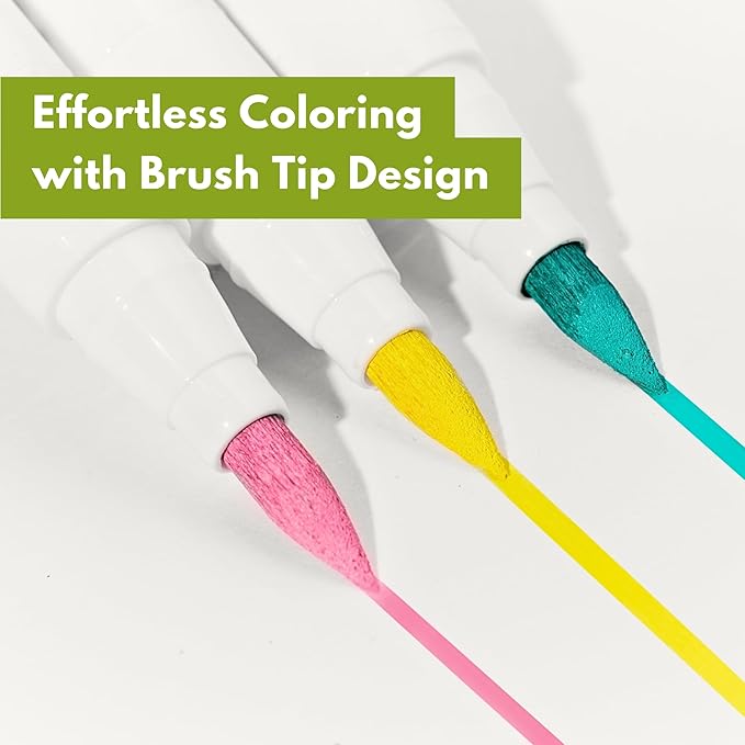 36-Color Acrylic Paint Markers Set – Vibrant multicolour Paint pens for Precision Painting on Multiple Surfaces for Paper, Canvas, Rock, Glass, Wood