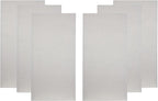 ATS Acoustics Home Office Residential Acoustic Treatment Room Kit Sound Absorbing Acoustic Panel 6 Pack for 50-100 Sq Ft (Oyster)