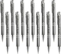 Yucold Customized ballpoint pens in bulk, personalized ballpoint pens with free engraving, for use in companies, enterprises, graduation anniversaries (Grey,39)