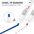 Comix Dry Erase Markers, Chisel Tip Whiteboard Markers, 36 Count 4 Assorted Colors Low Odor Markers for Classroom, Teachers, Office, School Supplies