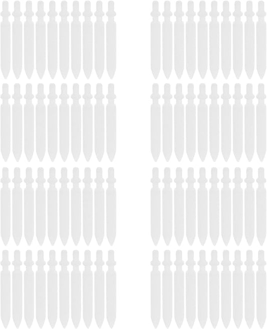 80pcs Paint Marker Replacement Nibs - 0.7mm Acrylic Paint Marker Nibs, White Nylon Easy to Change - Refill Painting Pen Tip for Students Artists