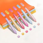 EooUooIP Aesthetic Highlighters, Dual Tip (Chisel & Dot) Cute Highlighter Assorted Colors, Pastel Bible Highlighters, Aesthetic Pink Highlighter Markers for Journal Planner, School Office Art Supplies