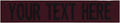 Custom Uniform Name Tapes Solid Colors. Made in The U.S.A. Ships Under 24 Hours. Maroon Fabric, 4 Inch Sew on