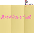 PrintIt Colors Multipurpose Paper, 20 lbs., 8.5" x 11", 500 Sheets/Ream – Premium Colored Copy Paper for Printing, School, and Office Use (Buff)