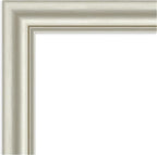 Amanti Art Silver Framed Magnetic Board 30x30 Medium Vision Board for use with Magnets, 100% Metal Sheet to Display Items as Office Decor or for Home Organization in mudroom, Kitchen or Kids Room