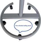 BEST BOARD Mobile Whiteboard with Stand 26x40 Inch Adjustable Height Rolling Whiteboard on Wheels, Magnetic Dry Erase Board with Flip Chart Easel Stand, Paper Pad for Office, Classroom