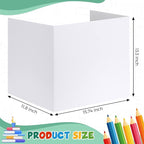 Zhehao 24 Pcs Privacy Boards for Student Desks Bright Colored Classroom Desk Divider Trifold Table Panel Privacy Folders Screen Partition for School Teacher Student Study Test Home