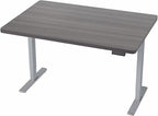 VIVO Electric 48 x 30 in Standing Desk, Memory Height Adjustment, 1B Series, Holds 220 lbs, One-Piece Dark Gray Top, Gray Frame, DESK-KIT-1G5G