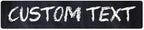 Custom Sign, Custom Street Sign, 11 Font Colors, 13 Font Styles, 4 Hole Options, 22 Sizes, 6x30 Inches, Rust Free DiBound, Fade Resistant, Made in USA by My Sign Center (Chalkboard Black)