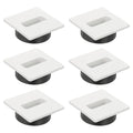 PATIKIL 2.8inch Desk Grommet, 6Pcs Cable Grommet Wire Management Cable Hole Cover Cord Organizer for Office Home Table Countertop, White
