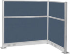 Versare Pre-Configured Hush Panel Electric Cubicle | Workstation Divider Walls | Cubicle Privacy Panels | Office Partition Walls