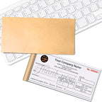 Personalized Invoice Book Custom 2 Part/3 Part Receipt Book Quote Estimate Order Forms Carbonless Form with Your Company Name Logo Address,2-10 Books (Style 1)