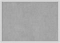 Amanti Art Silver Framed Magnetic Board 21x29 Medium Vision Board for use with Magnets, 100% Metal Sheet to Display Items as Office Decor or for Home Organization in mudroom, Kitchen or Kids Room