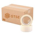 GTSE Masking Tape, Bulk Contractors Pack, 2 inches x 55 Yards (164 ft), Multi-Surface Adhesive Painting Tape, 96 Rolls, Full Carton