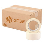 GTSE Masking Tape, Bulk Contractors Pack, 2 inches x 55 Yards (164 ft), Multi-Surface Adhesive Painting Tape, 96 Rolls, Full Carton