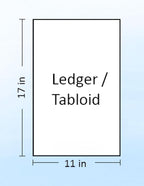 Limited Papers (TM) Colored Copy Paper – 24lb/60lb Text, 90 gsm, 11"x17", Tabloid Size, 500 Sheets Per Ream. (2500, Tan)