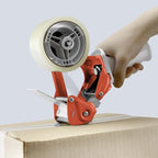 TAPEWELL Heavy Duty Metal Frame 3 Inch Wide Packing Tape Dispenser Gun with Special Ergonomic Handle, 3" Core, Premium Tempered Steel Blade