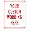 Custom Sign, Personalized Metal Signs, Customize for Office, Business, Workplace, office, Home, Airbnb, Delivery Signs, 24x30 Inches, Rust Free .063 Aluminum, Made in USA