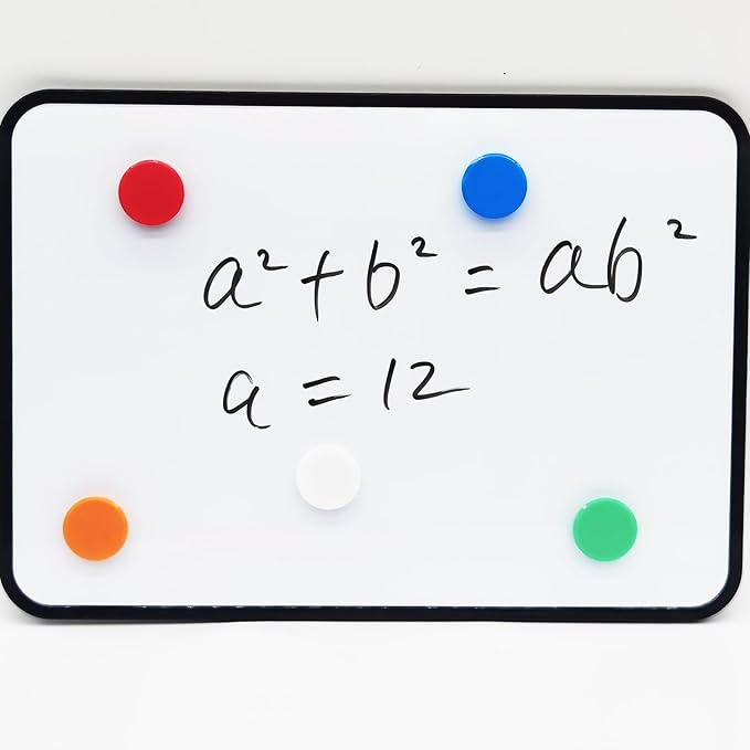 PYJLBX Fridge Magnets, 50 Pack Strong Refrigerator Magnets, Colorful Cute Mini Round Magnets for Whiteboard, 10 Colors Heavy Duty Small Magnet for Fridge Office Locker Crafts Classroom Dry Erase Board